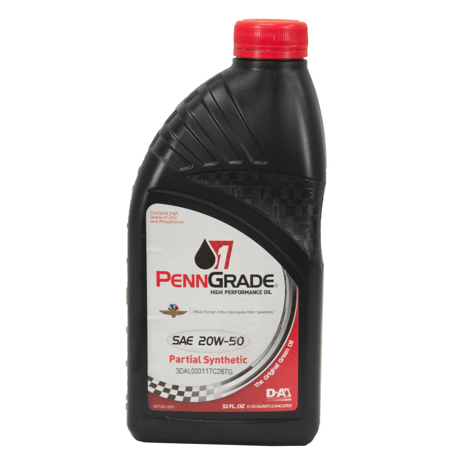 Penn Grade Brad Penn 20W50 Partial Synthetic High Performance Motor Oil ...