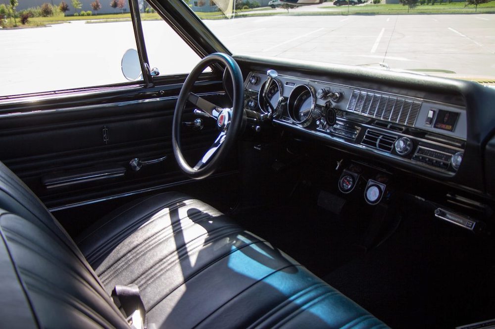 classic Black interior oldsmobile