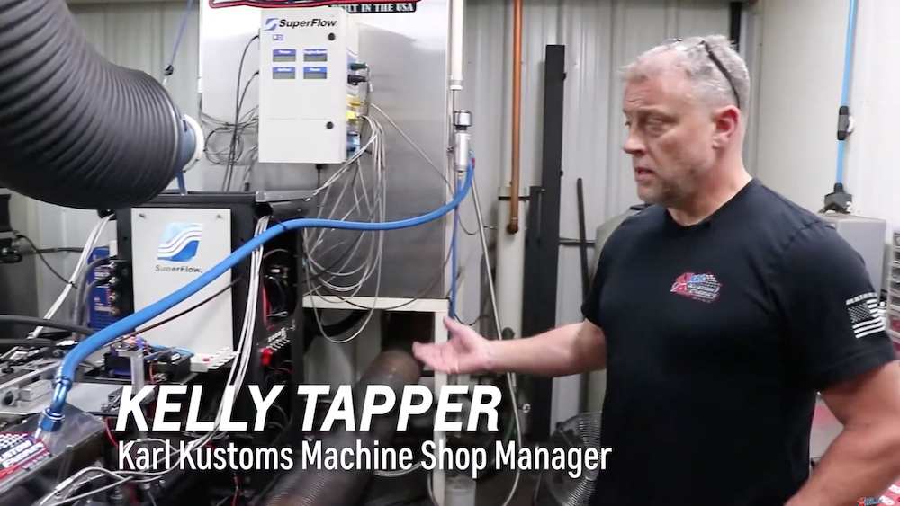 Kelly Tapper, Karl Kustoms machine shop manager