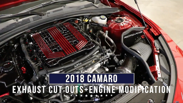 2018 Camaro engine modification