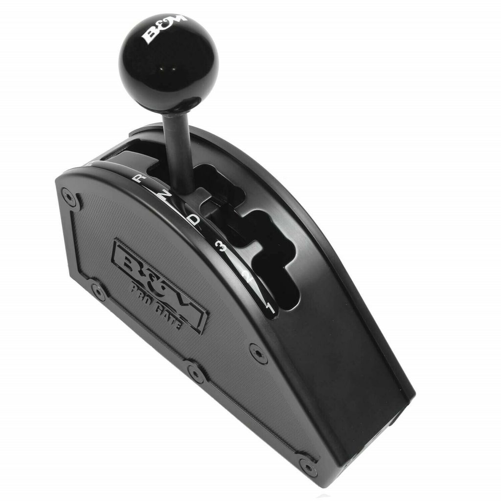 B&M 80902 Pro Gate Automatic Shifter GM 4 Speed With Rear Exit Cable ...