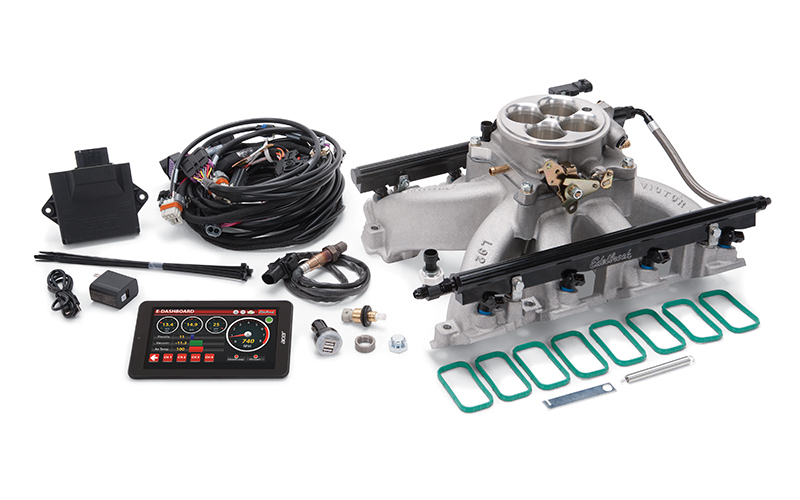 Edelbrock 35750 Pro-Flo 4 LS3 Square Port Fuel Injection System ...